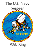 The U.S. Navy Seabees Web Ring Logo